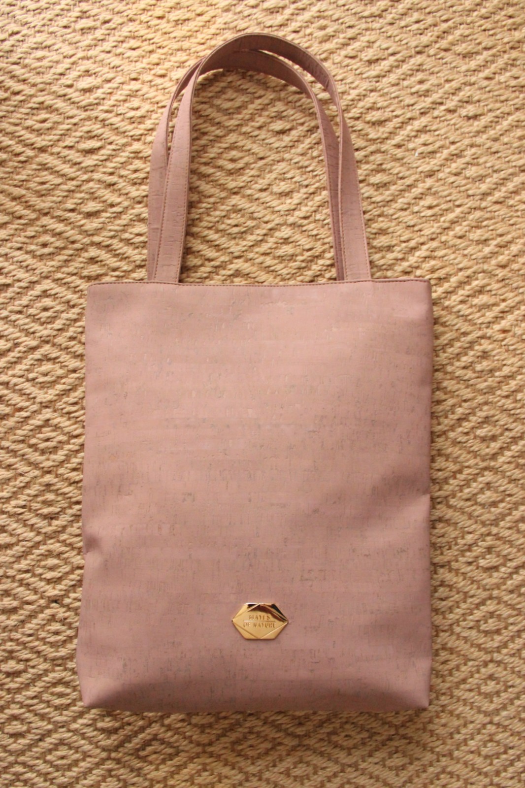 Shopper - Große Tasche in Rose Kork (Rosa)