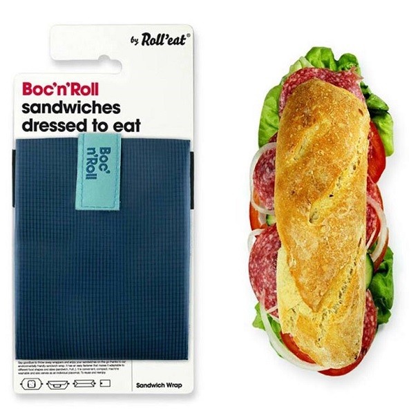 ROLL'EAT ® Boc'n'Roll Animals | Reusable Sandwich Bag | Sandwich Container  | Eco Friendly Food Bag | Reusable and Washable Sandwich Wrap | Panda