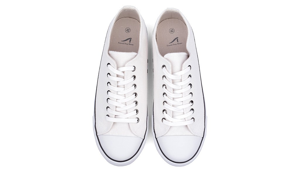 Grand Step Shoes - Charley Bright White | Vegan sneakers