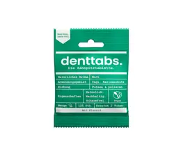 DENTTABS - Mint (125 pieces) - without fluoride