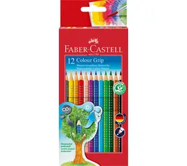 Faber-Castell - colored pencil Colour Grip 12er Etui