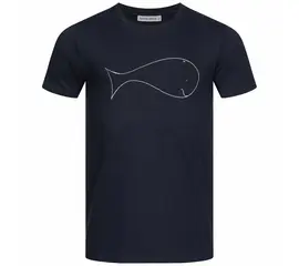 Men's t-shirt - Whale - navy