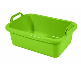 Handle bowl 8 liters green