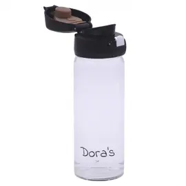 Dora - Glas Thermoflasche