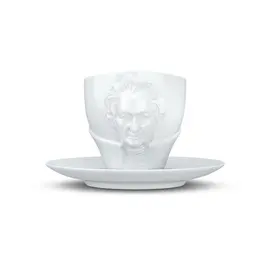 FIFTYEIGHT PRODUCTS - Goethe Talent Tasse en porcelaine avec soucoupe