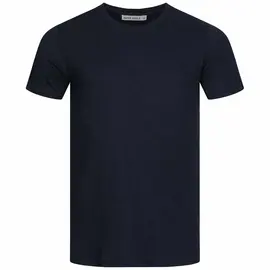 Slub T-Shirt Herren - Basic - navy