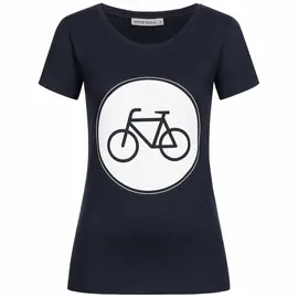 T-Shirt für Damen - Bike - navy