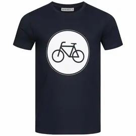 T-Shirt Herren - Bike - navy