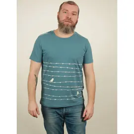 T-Shirt Hommes - Barbwire - light blue
