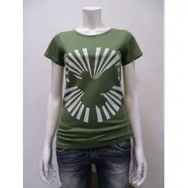 T-Shirt for women - Dove Sun - green