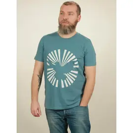 T-Shirt Herren - Dove Sun - light blue