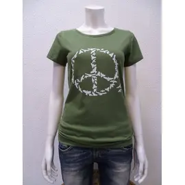 T-Shirt für Damen - Peace - green