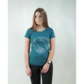 T-Shirt for women - Crow - deep teal