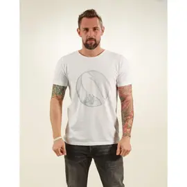 T-Shirt Hommes - Crow - white