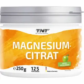 TNT Citrate de magnésium en poudre (250g) saveur pomme