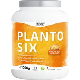 TNT Planto Six (1000g) | Poudre de protéine végétalienne Gâteau aux pommes