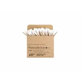 Cotton swab made of bamboo and cotton