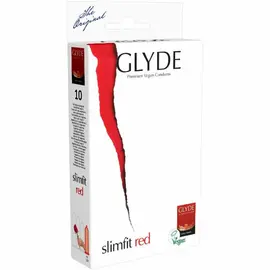 Glyde Ultra - Slimfit Red, 10 préservatifs