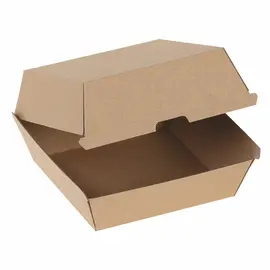 Boîte à hamburgers Naturesse en papier kraft (200 pcs)