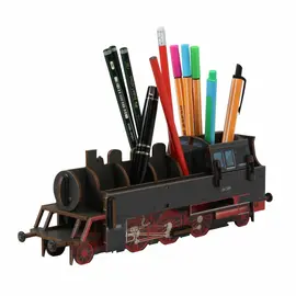 Pot à crayons locomotive à vapeur